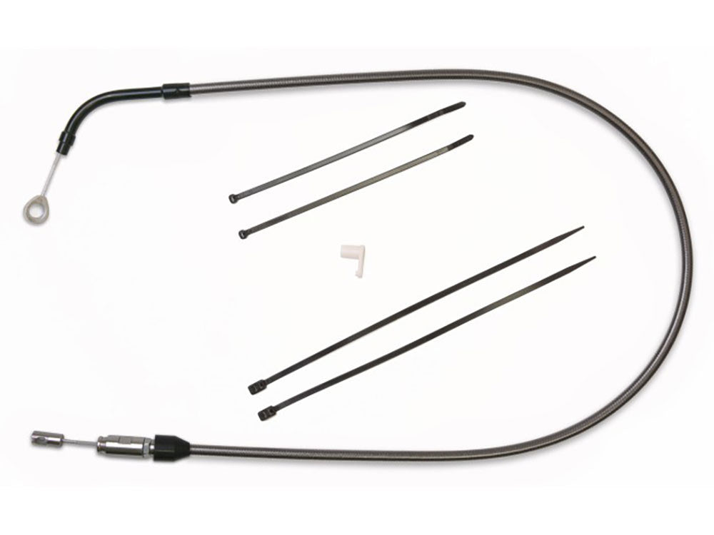 43in. Quick Connect Upper Clutch Cable - Black Pearl. Fits Most Touring 2021-2024