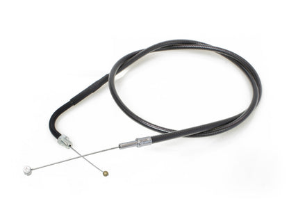 32-1/2in. Throttle Cable - Black Pearl. Fits Big Twin 1990-1995.