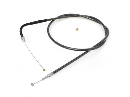 39-1/2in. Throttle Cable - Black Pearl. Fits Big Twin 1990-1995.