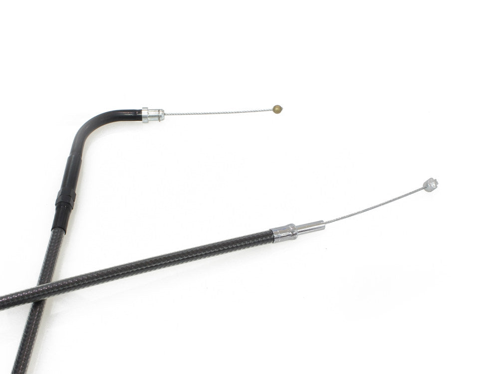 42-1/2in. Throttle Cable - Black Pearl. Fits Big Twin 1996-2017.
