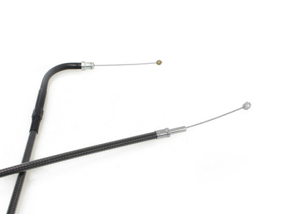 42-1/2in. Throttle Cable - Black Pearl. Fits Big Twin 1996-2017.