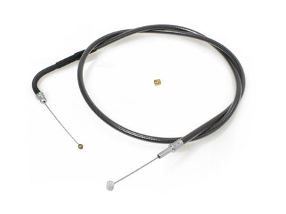 34-3/4in. Throttle Cable - Black Pearl. Fits Big Twin 1996-2017.