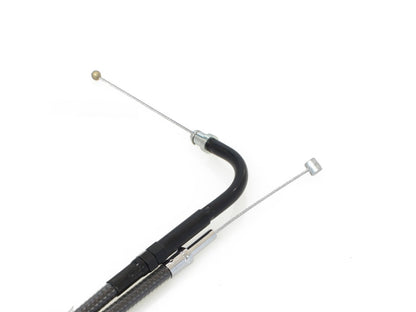 36-3/4in. Throttle Cable - Black Pearl. Fits Big Twin 1996-2017.