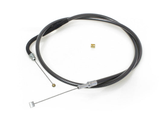 28-1/2in. Throttle Cable - Black Pearl. Fits Big Twin 1996-2017.