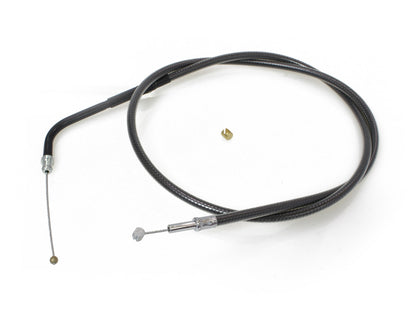 39-1/2in. Throttle Cable - Black Pearl. Fits V-Rod 2002-2017