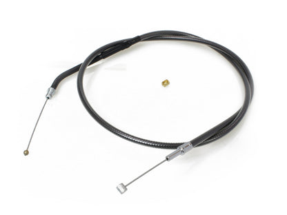34in. Throttle Cable - Black Pearl. Fits Sportster 2007-2021.