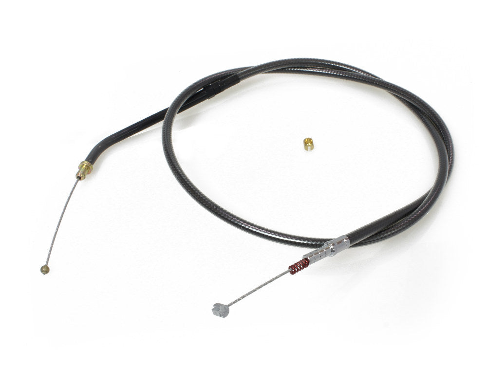 36in. Idle Cable - Black Pearl. Fits Sportster 1996-2006.