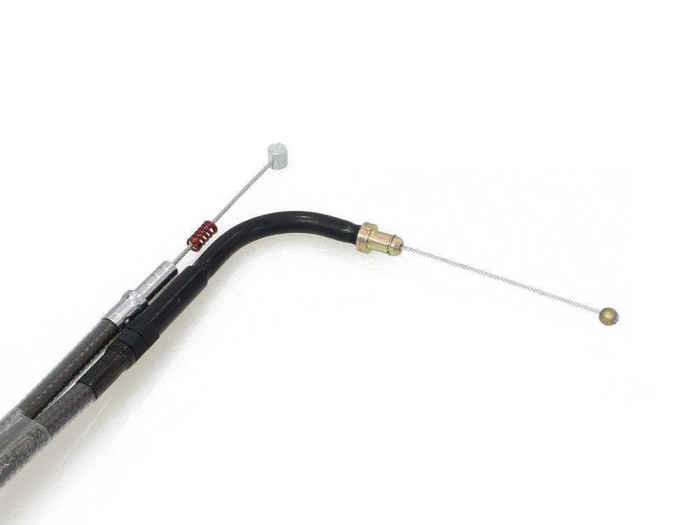 49-1/2in. Idle Cable - Black Pearl. Fits Big Twin 1996-2017.