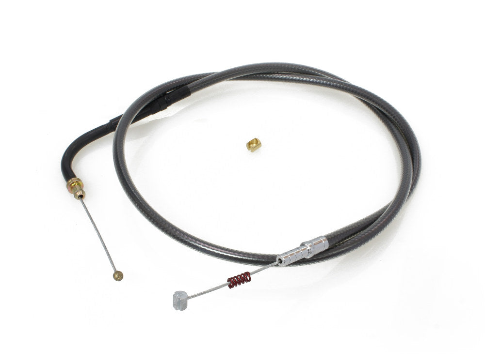 28-1/2in. Idle Cable - Black Pearl. Fits Big Twin 1996-2017.