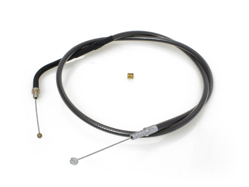 30-1/2in. Idle Cable - Black Pearl. Fits V-Rod 2002-2017