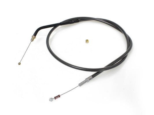 32in. Idle Cable - Black Pearl. Fits Sportster 2007-2021.
