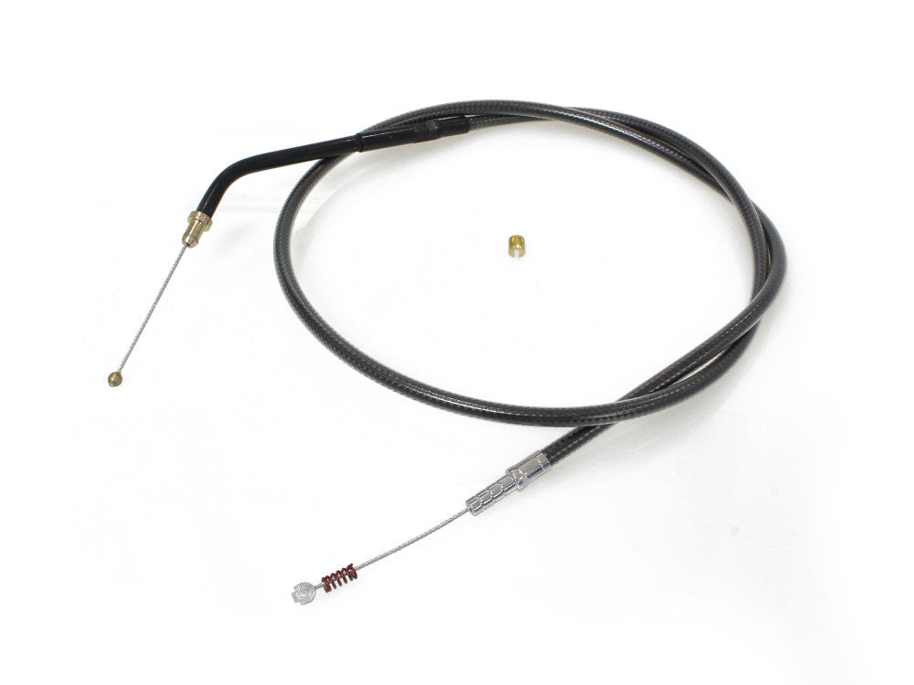 38in. Idle Cable - Black Pearl. Fits Sportster 2007-2021.