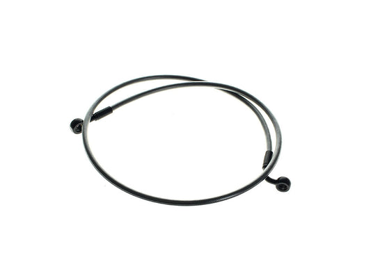 45in. E-Z Align Front Brake Line with 7/16in. x 180 Degree Banjo - Black Pearl