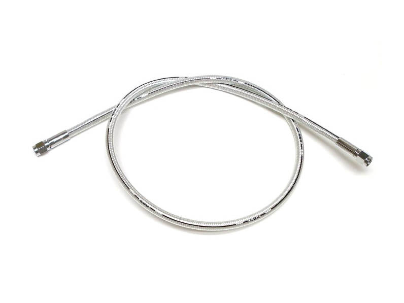 60in. Universal Brake Line - Sterling Chromite.