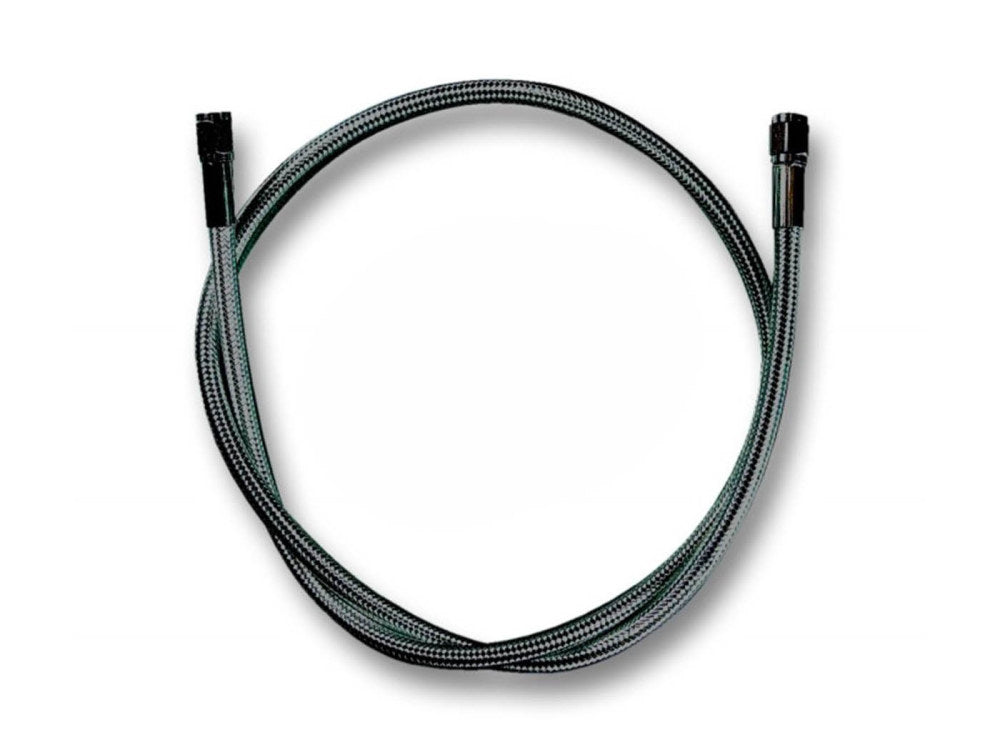 74in. Universal Brake Line - Black Pearl.
