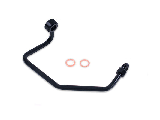 ABS Pump to Rear Brake Caliper Adapter - Black. Fits Touring 2014-2023