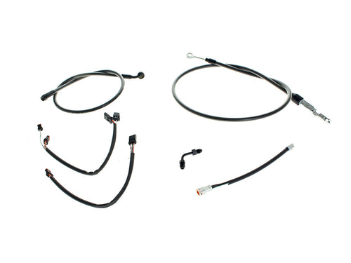 Black Pearl Cable Kit. Suits 16in. Ape Hangers on Breakout 2018-2024