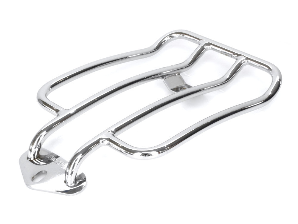 Solo Seat Luggage Rack - Chrome. Fits Sportster 2004-2021