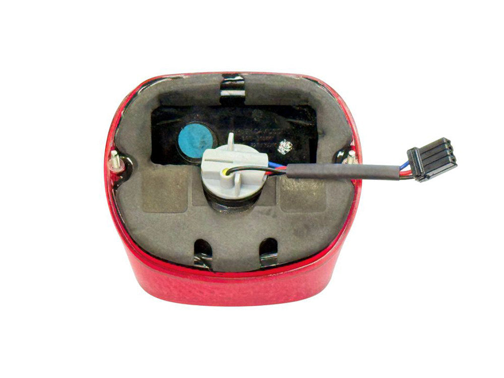 Taillight Socket with Wiring Pigtail & Connector. Fits most Big Twin & Sportster Late 2003up