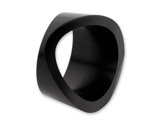 Right or Left Side Hydraulic, Hand Control Spacer - Black. Fits 1-1/4in. Bars.