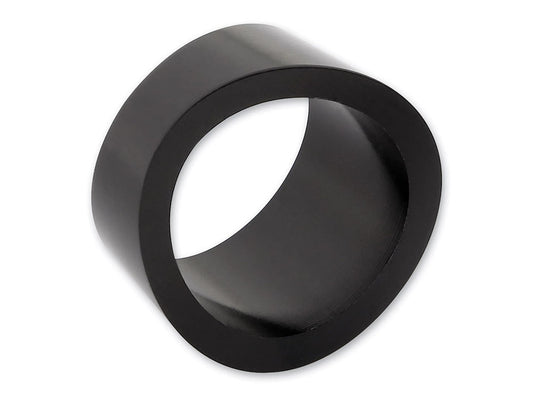 Left Side, Hand Control Spacer - Black. Fits 1-1/4in. Bars.