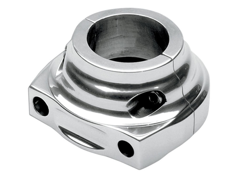 Dual Cable Throttle Housing - Chrome. Fits H-D 1996up.