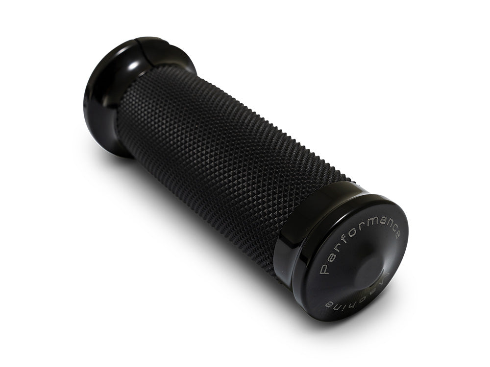 Contour Handgrips - Black. Fits CVO Touring 2023up, Street Glide & Road Glide 2024up, Touring 2025up & Softail 2025up