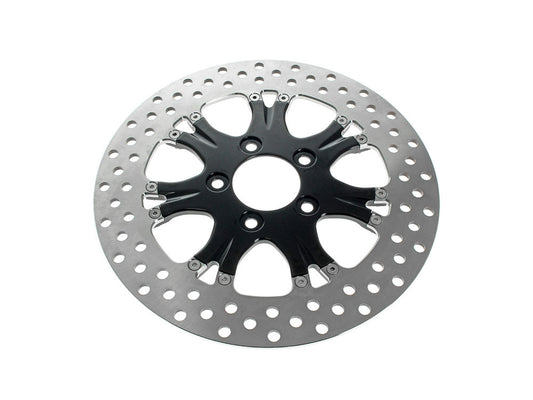 11.5in. Rear Heathen & Paramount Disc Rotor - Black Anodized. Fits H-D 1981up with 11-1/2in. Disc Rotor.