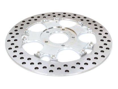 11.8in. Left Hand Front & Right Hand Front Gasser & Luxe Disc Rotor - Chrome. Fits Softail 2015up, Touring 2008up, Dyna 2006-2017 & Sportster 2014-2021