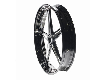 21in. x 3.50in. wide Formula Wheel - Black Contrast Cut Platinum