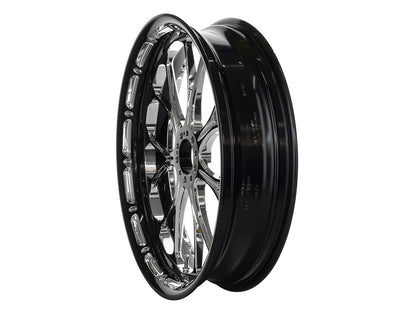 21in. x 3.50in. wide Heathen Wheel - Black Contrast Cut Platinum.