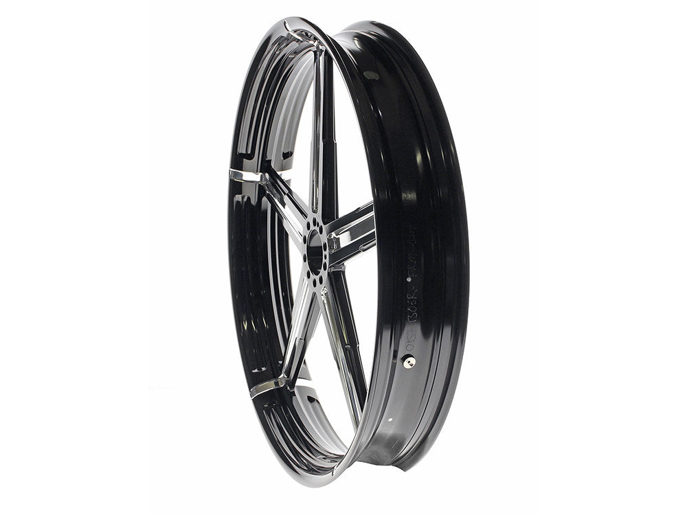 23in. x 3.50in. wide Formula Wheel - Black Contrast Cut Platinum