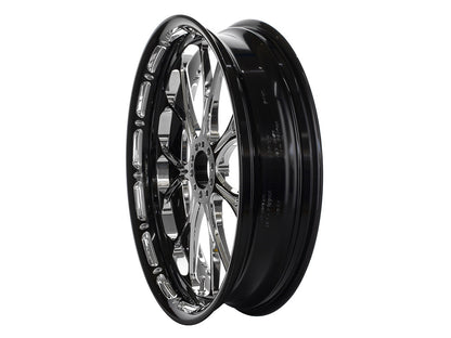 23in. x 3.50in. wide Heathen Wheel - Black Contrast Cut Platinum.