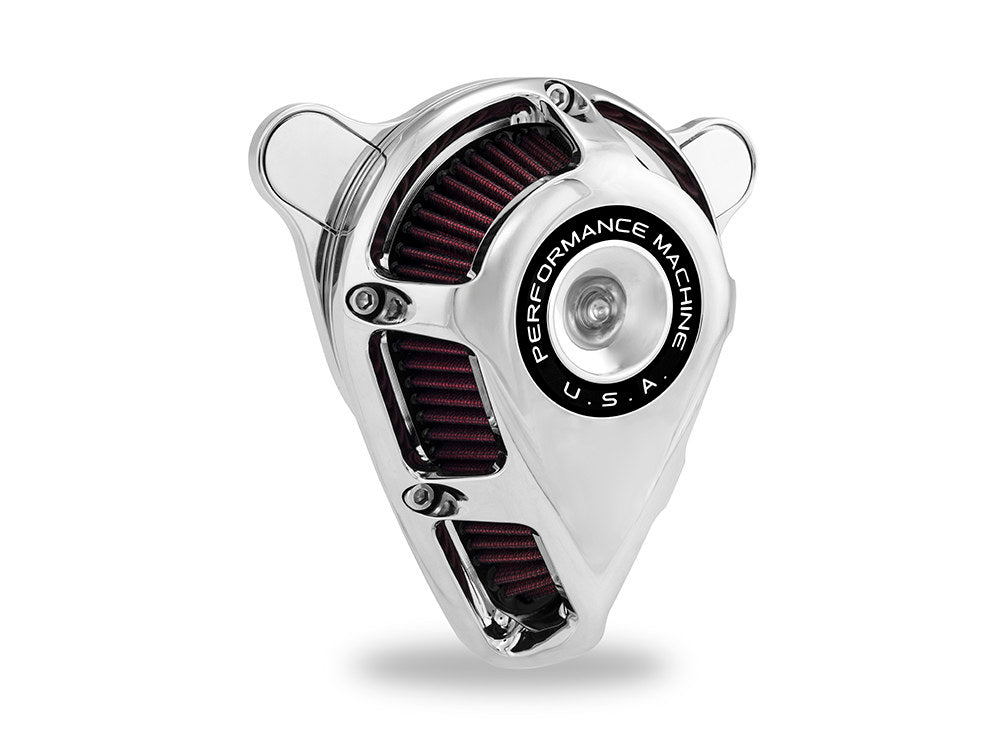 Jet Air Cleaner Kit - Chrome. Fits Touring 2017-2024 & Softail 2018-2024
