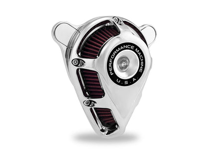 Jet Air Cleaner Kit - Chrome. Fits Touring 2017-2024 & Softail 2018-2024