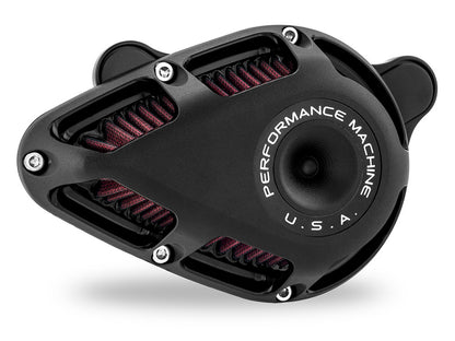 Jet Air Cleaner Kit - Black Ops. Fits Touring 2017-2024 & Softail 2018-2024