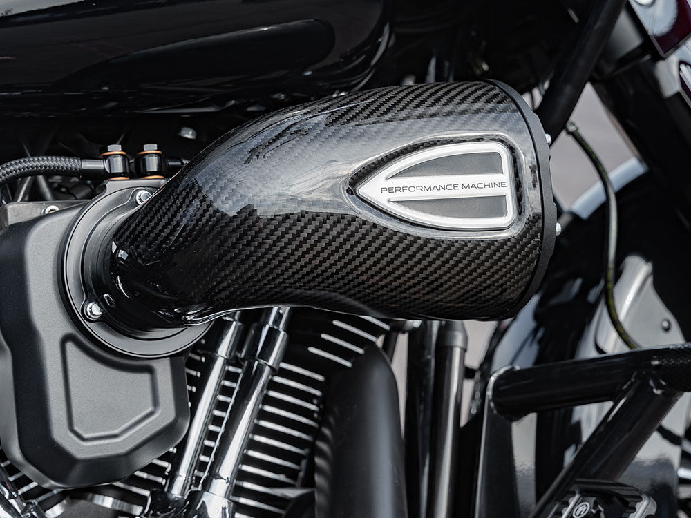 C4 Series Air Cleaner Kit - Carbon Fiber. Fits Touring 2017-2024 & Softail 2018-2024