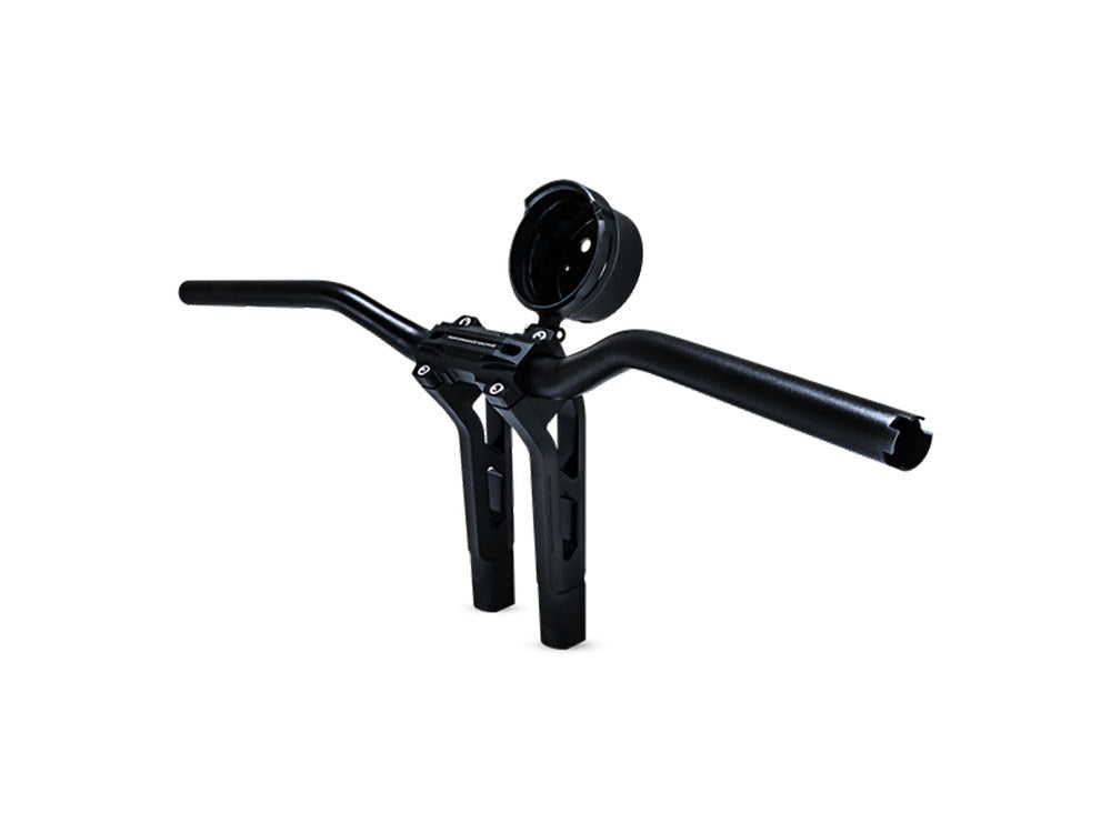 Phatbar Gauge Housing Relocation Kit - Black. Fits Low Rider S 2022up, Low Rider ST 2025up & Street Bob 2025up