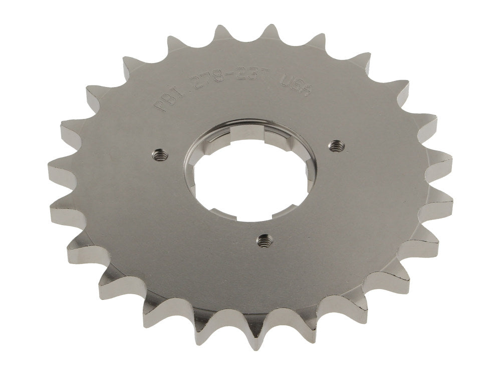 23 Tooth Transmission Sprocket. Fits 4spd Big Twin 1980-1985.
