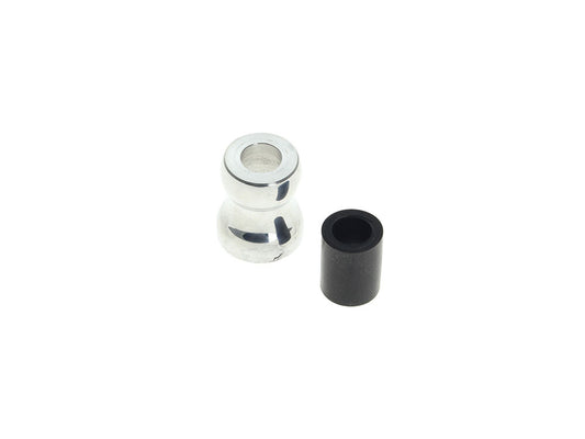 Heel Shift Lever Eliminator - Polished. Fits Touring 1980up