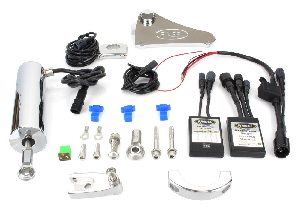 Electric Shifter Kit. Fits FL Softail 2007-2017 with Floorboards.