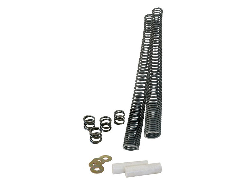 Front Fork Spring Lowering Kit. Fits Touring 2017up.