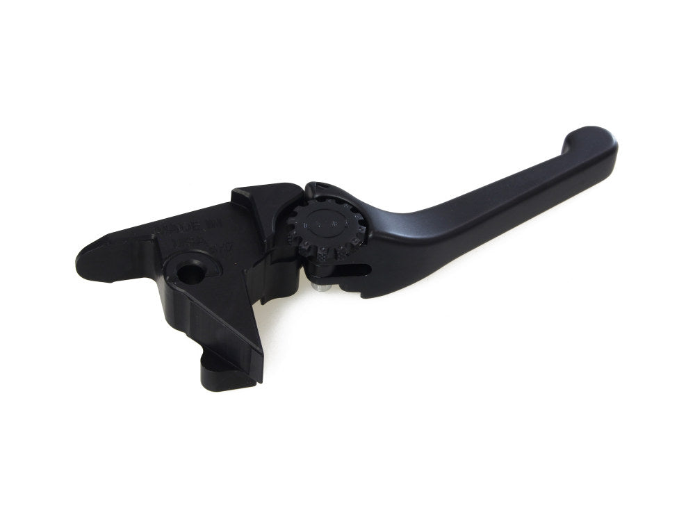 Adjustable Anthem Levers - Black. Fits Softail 2015-2024