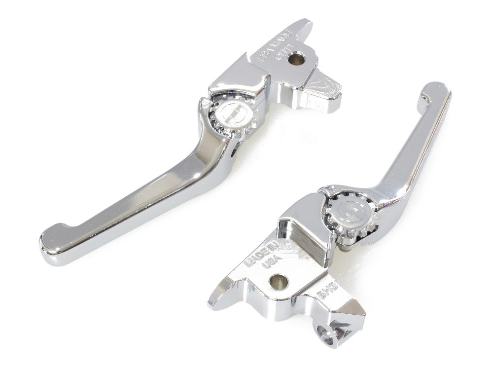 Adjustable Anthem Levers - Chrome. Fits Touring 2017-2020 With Hydraulic Clutch