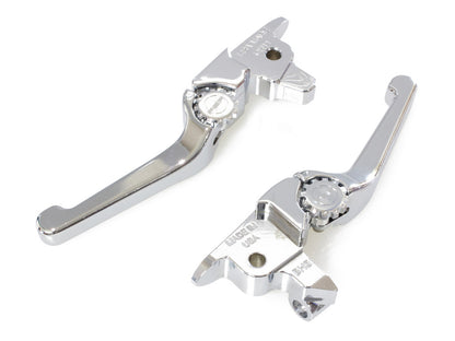Adjustable Anthem Levers - Chrome. Fits Touring 2017-2020 With Hydraulic Clutch