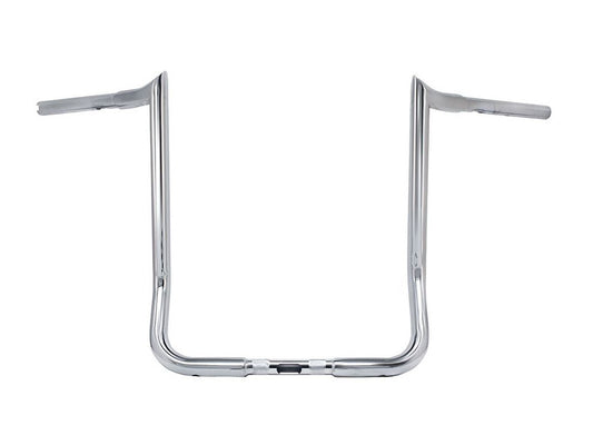 14in. x 1-1/4in. Bagger Monkey Handlebar - Chrome. Fits Ultra Models 1996-2024 and Street Glide 1996-2023