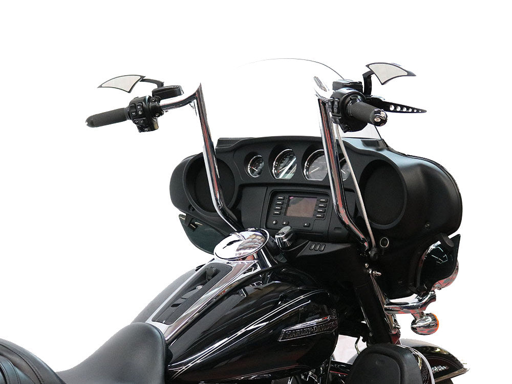 16in. x 1-1/4in. Bagger Monkey Handlebar - Black. Fits Ultra Models 1996-2024 and Street Glide 1996-2023
