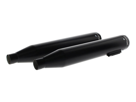 3-1/2in. Slip-On Mufflers - Black with Black End Caps. Fits Indian Scout 2015-2024