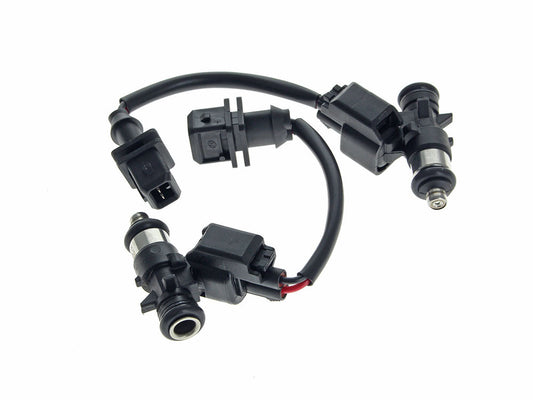 7.79g/s Fuel Injector Set. Fits Touring 2002-2005 & 2008-2016, Dyna 2004-2005, Softail 2001-2005 & 2016-2017, Sportster 2007-2017, V-Rod 2002-2017