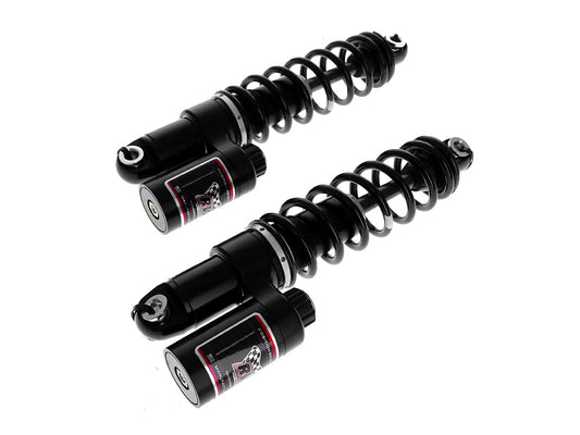 13in. RS-2 Heavy Duty Piggyback Rear Shock Absorbers - Black. Fits Touring 1999up.